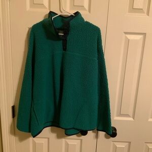 St. John's Bay Teal Fleece Jacket